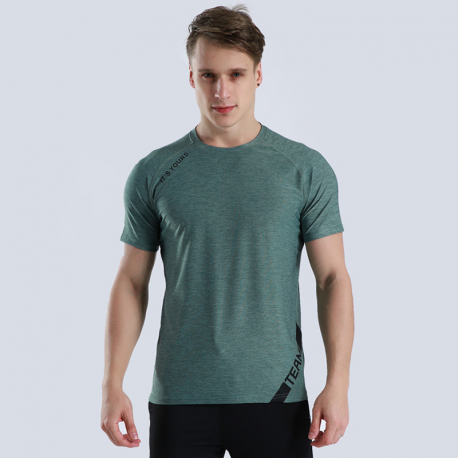 Camiseta Esportiva Masculina Estampada Básica Fashion Elástica Moda Fitness Treinos Confortável