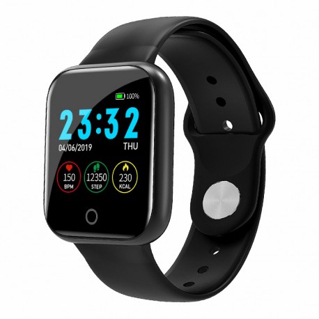 Smartwatch I5 Inteligente em LED Digital Frequência de Batimento Cardíaco Via Bluetooth Multi-Função