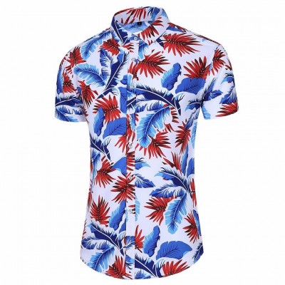 Camisa Verão Havaiano com...
