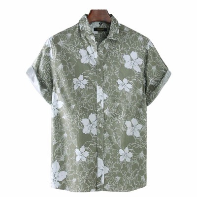 Camisa Havaiana com Estampa...