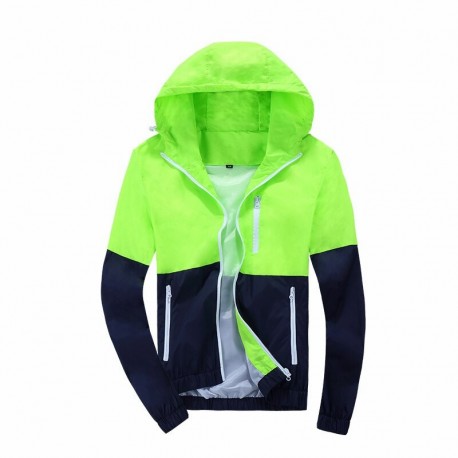 Jaqueta Masculina com Capuz Multibolsos Zipper com Capuz Elástica Moderna Moda Inverno Casual