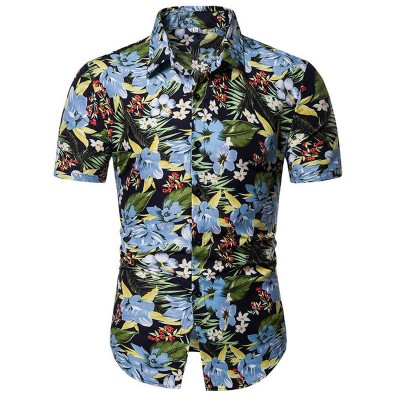 Camisa Masculina Havaiana...