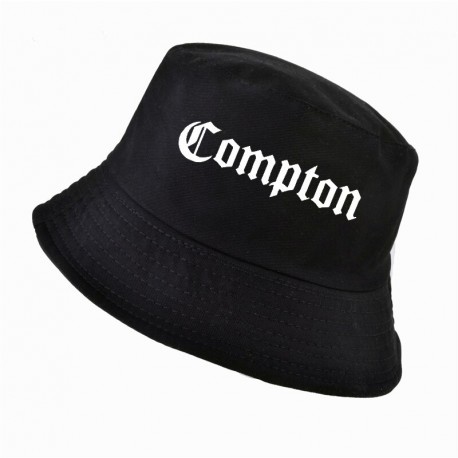 Chapéu Balde Bucket Hat Balde Estilo Fashion Moderno Dobrável Estampado Compton Confortável