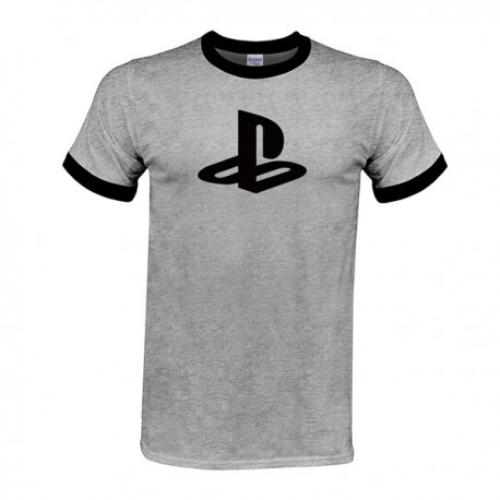 Camiseta Estampada PlayStation Estilo Hip Hop Moda Fashion Macio Dia a Dia Masculino
